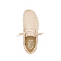 HEY DUDE WALLY STRETCH SOX ΠΑΠΠΟΥΤΣΙ ΑΝΔΡΙΚΟ CREAM