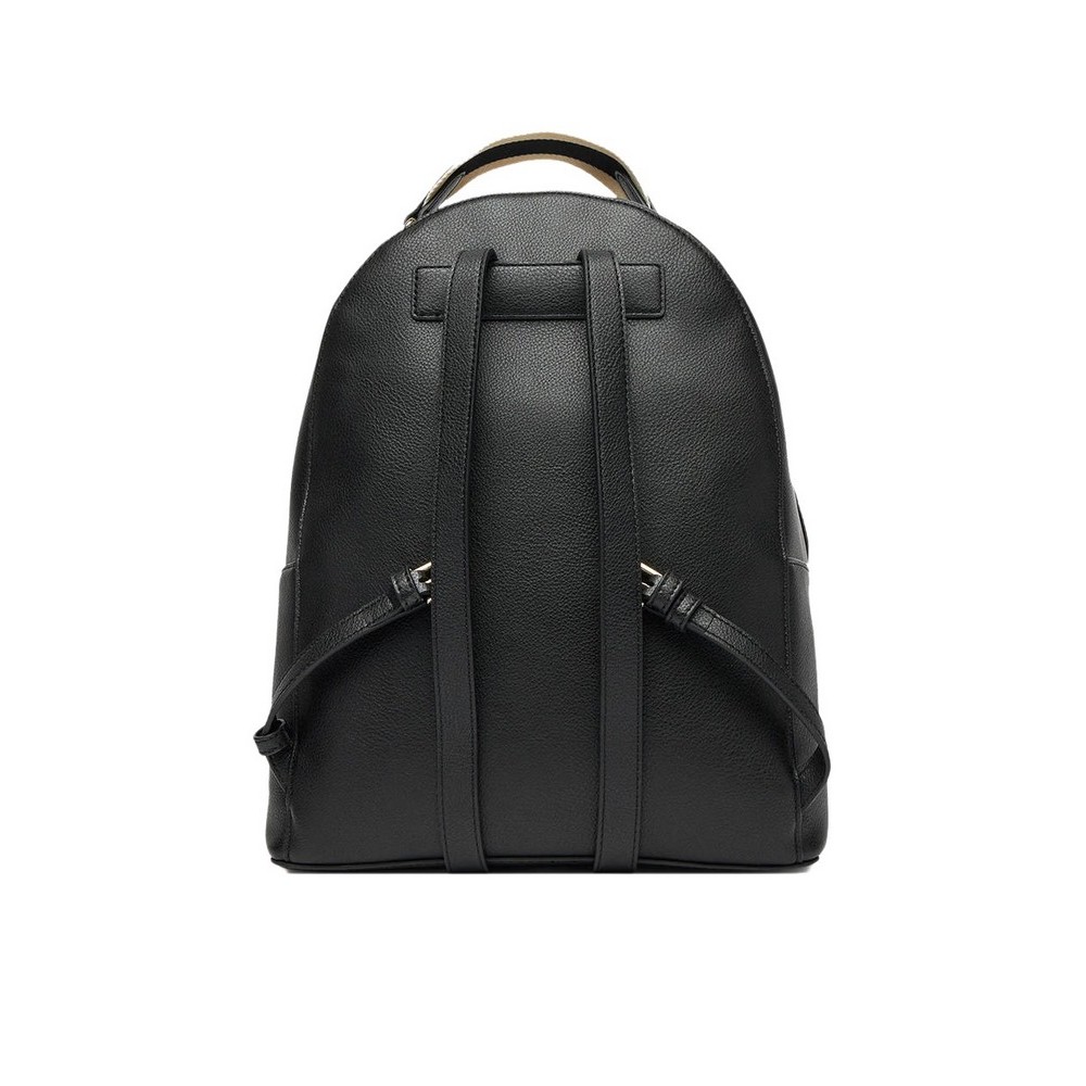 TOMMY HILFIGER LOGOTAPE BACKPACK ΤΣΑΝΤΑ ΓΥΝΑΙΚΕΙΑ BLACK