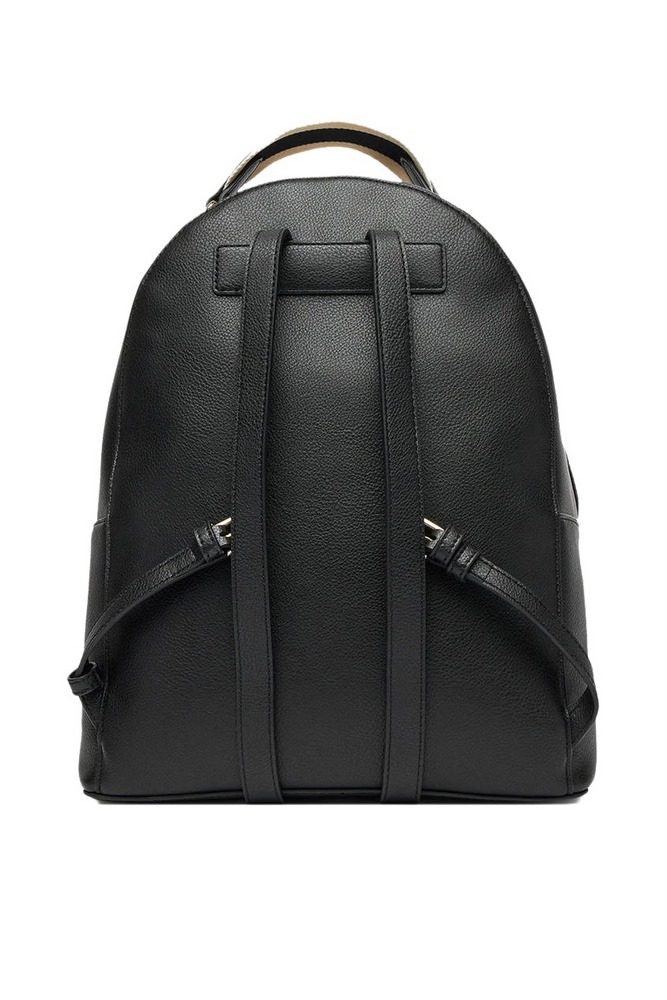 TOMMY HILFIGER LOGOTAPE BACKPACK ΤΣΑΝΤΑ ΓΥΝΑΙΚΕΙΑ BLACK