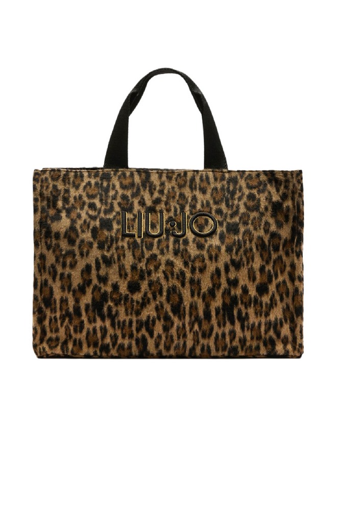 LIU JO SOFT MIN OF 2 L TOTE 2F5027T6089 ΤΣΑΝΤΑ ΓΥΝΑΙΚΕΙΑ ANIMAL PRINT