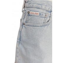 CALVIN KLEIN JEANS THE BERMUDA SHORT ΤΖΙΝ ΒΕΡΜΟΥΔΑ ΓΥΝΑΙΚΕΙΑ DENIM LIGHT