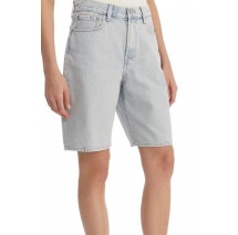 CALVIN KLEIN JEANS THE BERMUDA SHORT ΤΖΙΝ ΒΕΡΜΟΥΔΑ ΓΥΝΑΙΚΕΙΑ DENIM LIGHT
