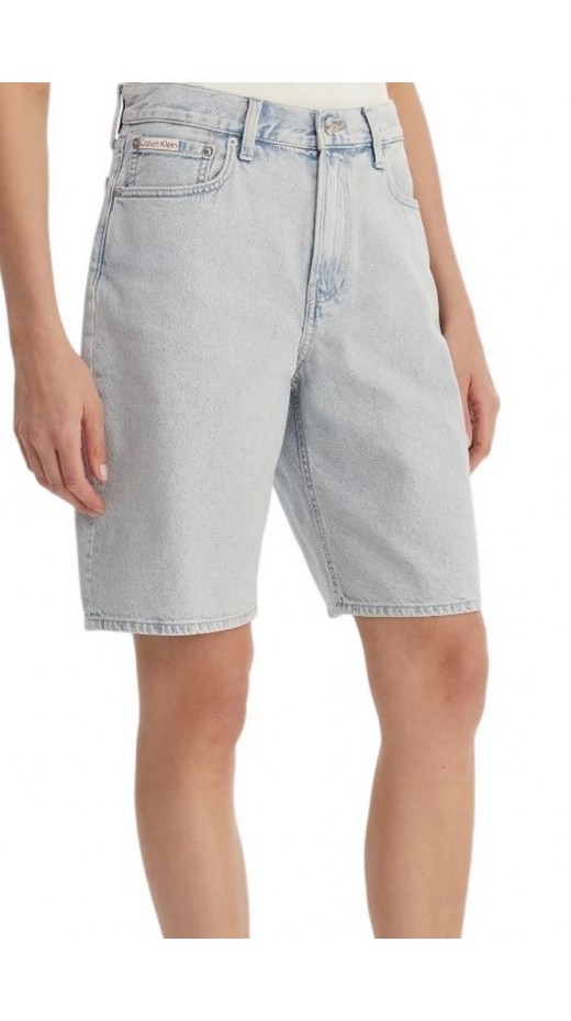 CALVIN KLEIN JEANS THE BERMUDA SHORT ΤΖΙΝ ΒΕΡΜΟΥΔΑ ΓΥΝΑΙΚΕΙΑ DENIM LIGHT