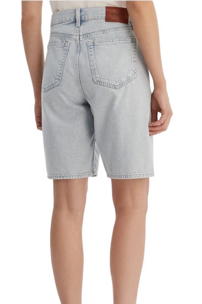 CALVIN KLEIN JEANS THE BERMUDA SHORT ΤΖΙΝ ΒΕΡΜΟΥΔΑ ΓΥΝΑΙΚΕΙΑ DENIM LIGHT