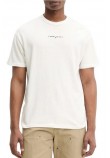 TOMMY JEANS RLX LINEAR LOGO TEE T-SHIRT ΜΠΛΟΥΖΑ ΑΝΔΡΙΚΗ ECRU
