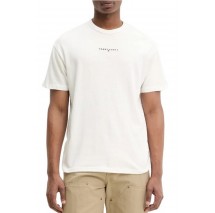 TOMMY JEANS RLX LINEAR LOGO TEE T-SHIRT ΜΠΛΟΥΖΑ ΑΝΔΡΙΚΗ ECRU