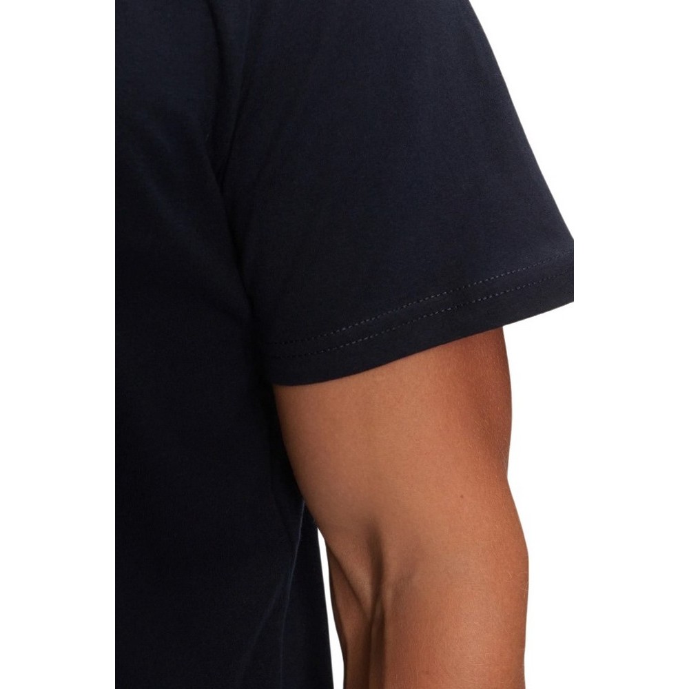 TOMMY JEANS SLIM ESSENTIAL FLAG TEE T-SHIRT ΜΠΛΟΥΖΑ ΑΝΔΡΙΚΗ NAVY