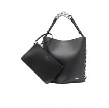 DKNY RIONA BUCKET HANDBAGR54JAO09 ΤΣΑΝΤΑ ΓΥΝΑΙΚΕΙΑ BLACK