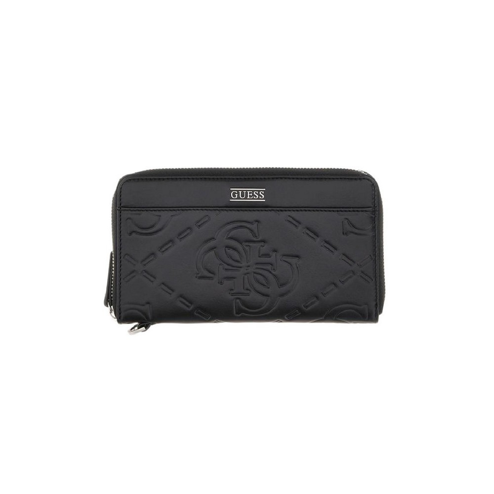 GUESS BOSTON ZIP AROUND L ΠΟΡΤΟΦΟΛΙ ΑΝΔΡΙΚΟ BLACK
