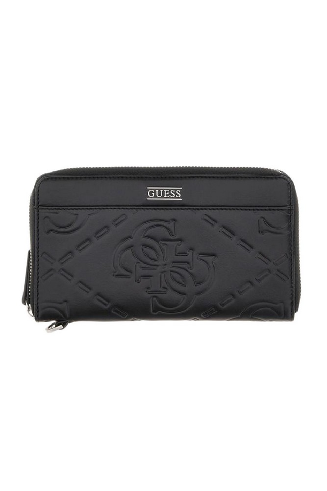 GUESS BOSTON ZIP AROUND L ΠΟΡΤΟΦΟΛΙ ΑΝΔΡΙΚΟ BLACK