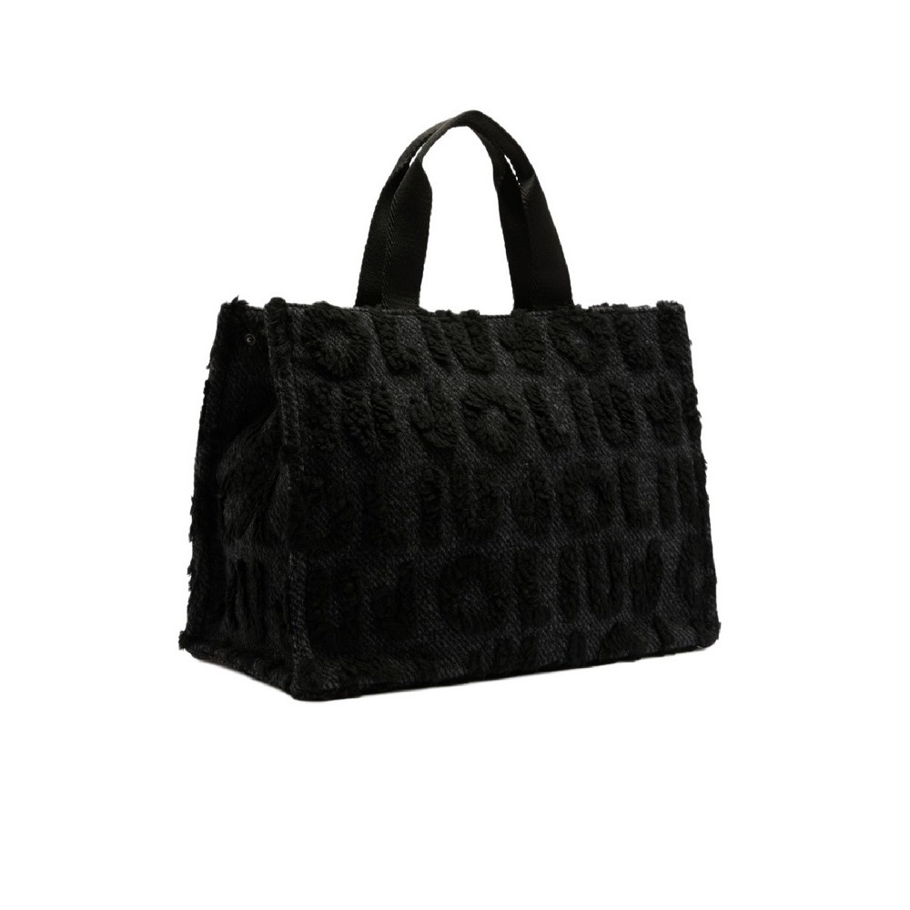 LIU JO SOFT AC 2F5027T0300 MIN OF 2 L TOTE ΤΣΑΝΤΑ ΓΥΝΑΙΚΕΙΑ BLACK