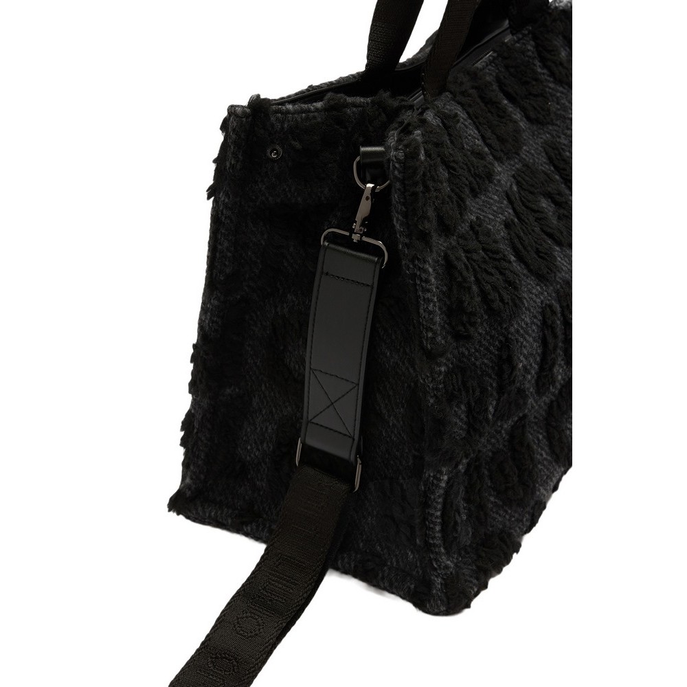 LIU JO SOFT AC 2F5027T0300 MIN OF 2 L TOTE ΤΣΑΝΤΑ ΓΥΝΑΙΚΕΙΑ BLACK