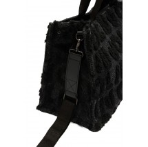 LIU JO SOFT AC 2F5027T0300 MIN OF 2 L TOTE ΤΣΑΝΤΑ ΓΥΝΑΙΚΕΙΑ BLACK