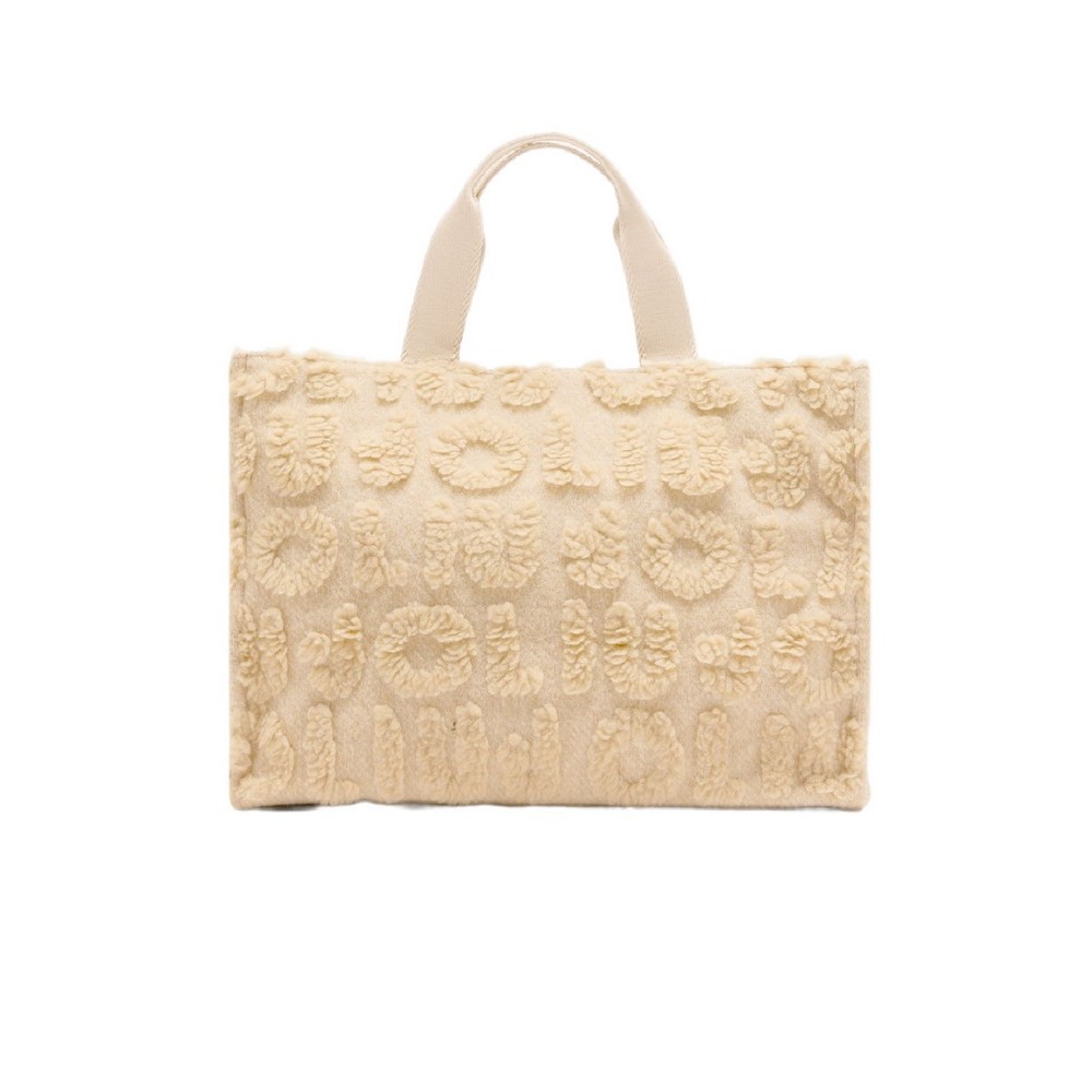 LIU JO SOFT AC 2F5027T0300 MIN OF 2 L TOTE ΤΣΑΝΤΑ ΓΥΝΑΙΚΕΙΑ BEIGE