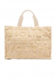 LIU JO SOFT AC 2F5027T0300 MIN OF 2 L TOTE ΤΣΑΝΤΑ ΓΥΝΑΙΚΕΙΑ BEIGE