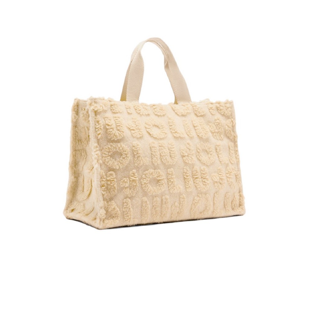 LIU JO SOFT AC 2F5027T0300 MIN OF 2 L TOTE ΤΣΑΝΤΑ ΓΥΝΑΙΚΕΙΑ BEIGE