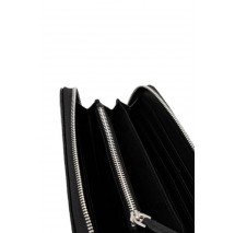 CALVIN KLEIN MINI LINE QUILT LG ZIP AROUND ΠΟΡΤΟΦΟΛΙ ΓΥΝΑΙΚΕΙΟ BLACK