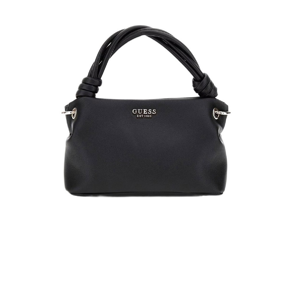 GUESS SANSA TOP HANDLE CROSSBODY ΤΣΑΝΤΑ ΓΥΝΑΙΚΕΙΑ BLACK