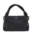 GUESS SANSA TOP HANDLE CROSSBODY ΤΣΑΝΤΑ ΓΥΝΑΙΚΕΙΑ BLACK