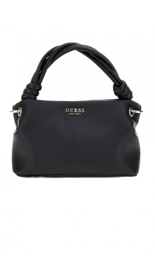 GUESS SANSA TOP HANDLE CROSSBODY ΤΣΑΝΤΑ ΓΥΝΑΙΚΕΙΑ BLACK
