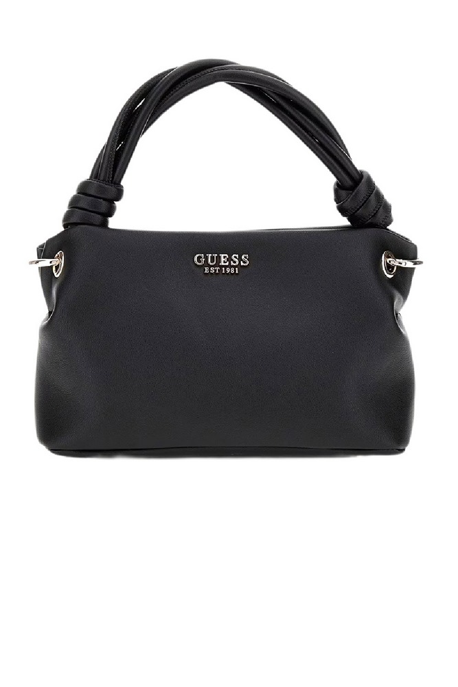 GUESS SANSA TOP HANDLE CROSSBODY ΤΣΑΝΤΑ ΓΥΝΑΙΚΕΙ? BLACK