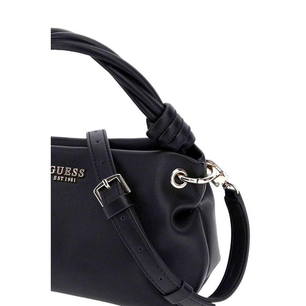 GUESS SANSA TOP HANDLE CROSSBODY ΤΣΑΝΤΑ ΓΥΝΑΙΚΕΙΑ BLACK