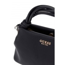 GUESS SANSA TOP HANDLE CROSSBODY ΤΣΑΝΤΑ ΓΥΝΑΙΚΕΙΑ BLACK