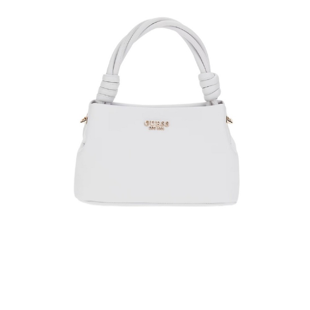 GUESS SANSA TOP HANDLE CROSSBODY ΤΣΑΝΤΑ ΓΥΝΑΙΚΕΙΑ WHITE