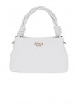 GUESS SANSA TOP HANDLE CROSSBODY ΤΣΑΝΤΑ ΓΥΝΑΙΚΕΙΑ WHITE
