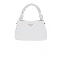 GUESS SANSA TOP HANDLE CROSSBODY ΤΣΑΝΤΑ ΓΥΝΑΙΚΕΙΑ WHITE