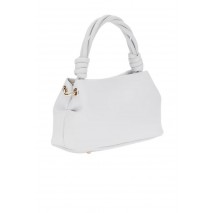 GUESS SANSA TOP HANDLE CROSSBODY ΤΣΑΝΤΑ ΓΥΝΑΙΚΕΙΑ WHITE