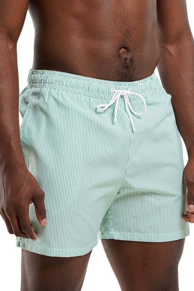 TOMMY HILFIGER MEDIUM DRAWSTRING STRIPE ΜΑΓΙΟ ΑΝΔΡΙΚΟ GREEN