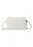 CALVIN KLEIN JEANS SCULPTED EW CAMERA BAG20 ΤΣΑΝΤΑ ΓΥΝΑΙΚΕΙΑ WHITE