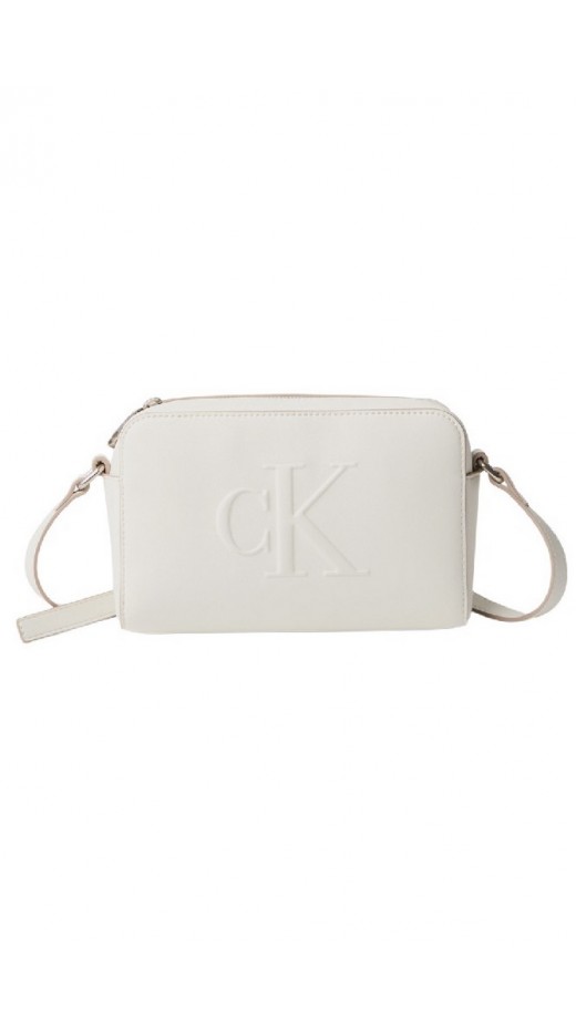 CALVIN KLEIN JEANS SCULPTED EW CAMERA BAG20 ΤΣΑΝΤΑ ΓΥΝΑΙΚΕΙΑ WHITE