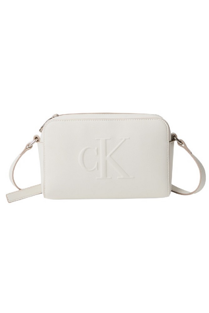 CALVIN KLEIN JEANS SCULPTED EW CAMERA BAG20 ΤΣΑΝΤΑ ΓΥΝΑΙΚΕΙΑ WHITE