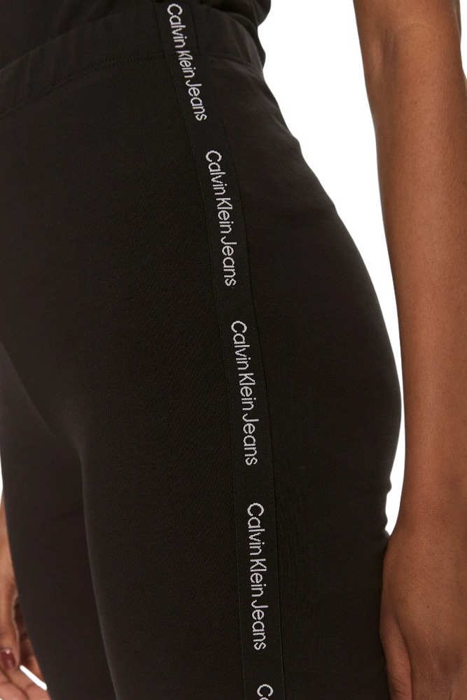 CALVIN KLEIN JEANS LOGO ELASTIC CYCLING SHORTS ΣΟΡΤΣ ΓΥΝΑΙΚΕΙΟ BLACK