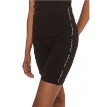 CALVIN KLEIN JEANS LOGO ELASTIC CYCLING SHORTS ΣΟΡΤΣ ΓΥΝΑΙΚΕΙΟ BLACK