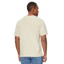 PEPE JEANS LONDON JACKO T-SHIRT ΜΠΛΟΥΖΑ ΑΝΔΡΙΚΗ BEIGE