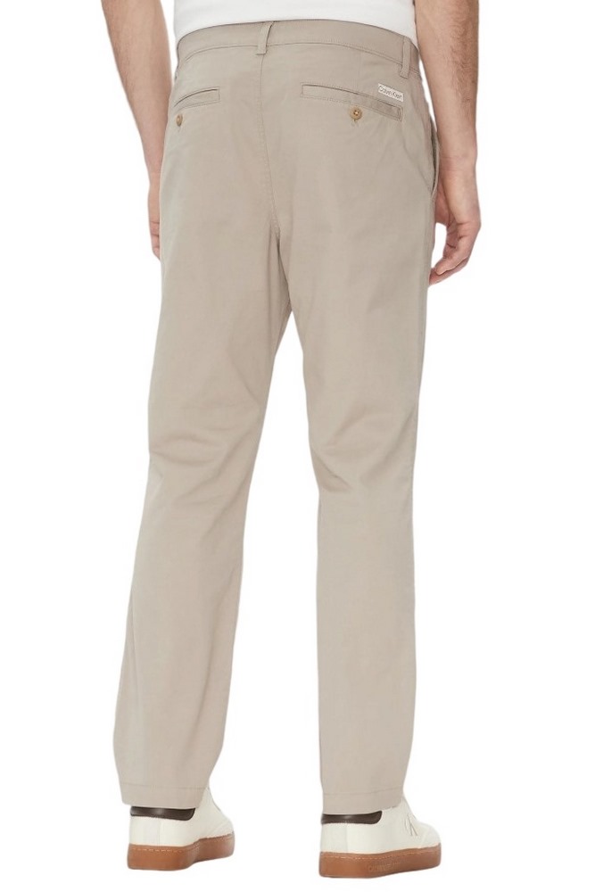 CALVIN KLEIN JEANS COTTON SIGNATURE SLIM CHINO PANT ΠΑΝΤΕΛΟΝΙ ΑΝΔΡΙΚΟ BEIGE
