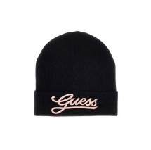 GUESS BEANIE ΣΚΟΥΦΟΣ ΓΥΝΑΙΚΕΙΟΣ BLACK