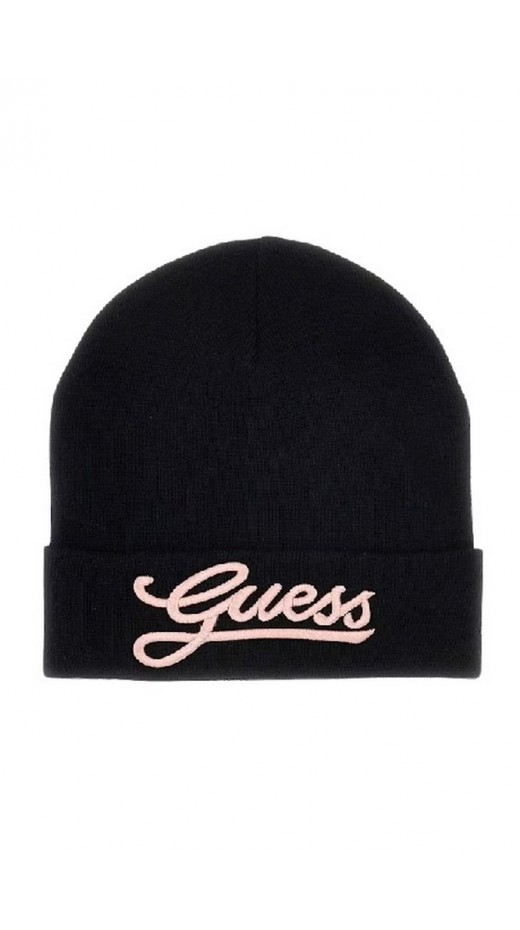 GUESS BEANIE ΣΚΟΥΦΟΣ ΓΥΝΑΙΚΕΙΟΣ BLACK