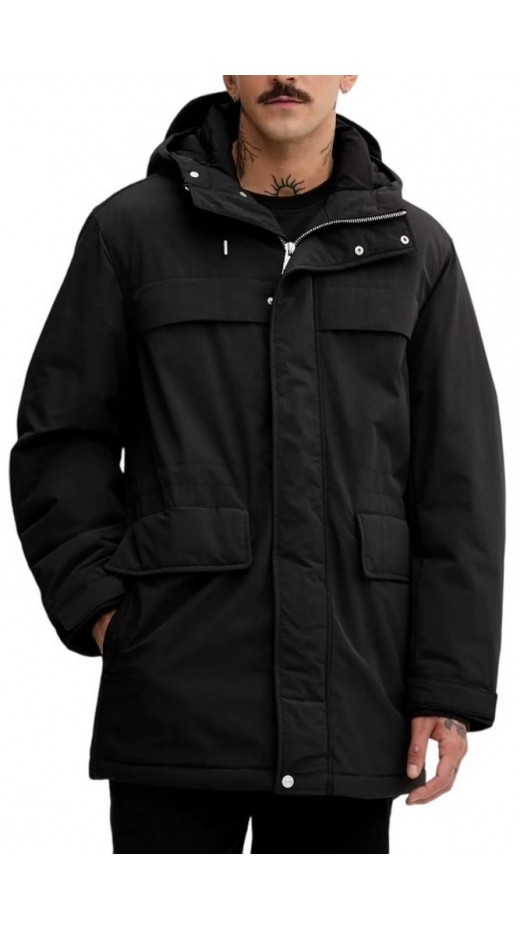 TOMMY JEANS CITY READY PARKA ΜΠΟΥΦΑΝ ΑΝΔΡΙΚΟ BLACK