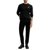 CALVIN KLEIN JEANS WAFFLE BADGE CREWNK TEE ΜΠΛΟΥΖΑ ΑΝΔΡΙΚΗ BLACK