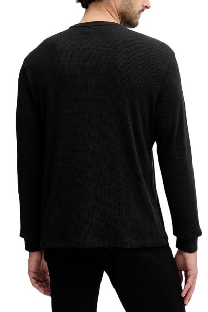 CALVIN KLEIN JEANS WAFFLE BADGE CREWNK TEE ΜΠΛΟΥΖΑ ΑΝΔΡΙΚΗ BLACK