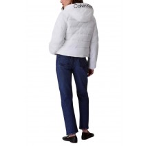 CALVIN KLEIN JEANS LIGHTWEIGHT LOGO PUFFER ΜΠΟΥΦΑΝ ΓΥΝΑΙΚΕΙΟ WHITE