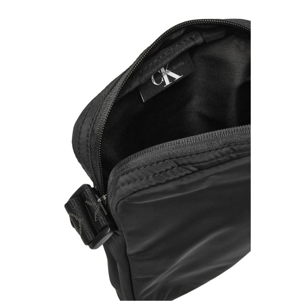 CALVIN KLEIN JEANS OVER WEBBING REPORTER18 NY ΤΣΑΝΤΑ ΑΝΔΡΙΚΗ BLACK