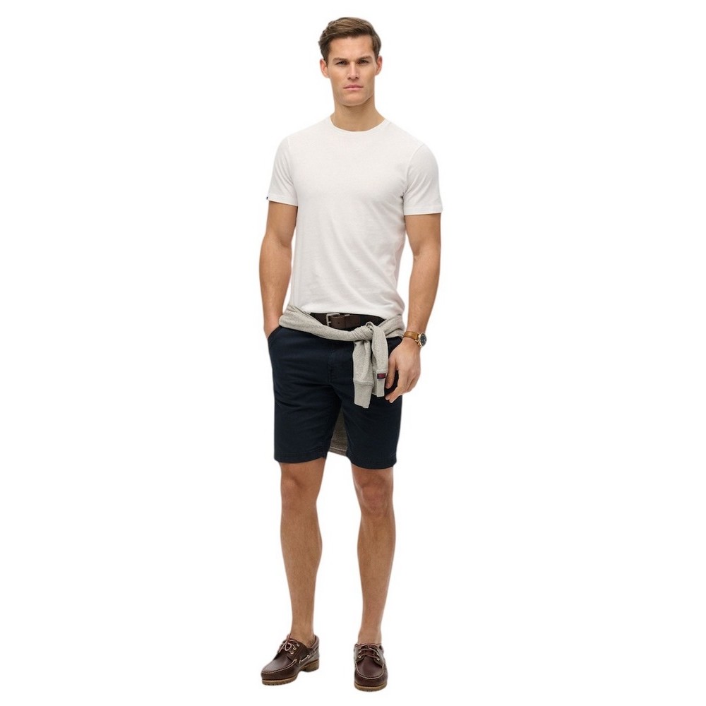 SUPERDRY IND CLASSIC ESSENTIAL TEE T-SHIRT ΜΠΛΟΥΖΑ ΑΝΔΡΙΚΗ WHITE