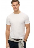 SUPERDRY IND CLASSIC ESSENTIAL TEE T-SHIRT ΜΠΛΟΥΖΑ ΑΝΔΡΙΚΗ WHITE