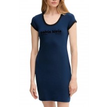 CALVIN KLEIN JEANS PM C GRPHC SCP ΦΟΡΕΜΑ ΓΥΝΑΙΚΕΙΟ BLUE