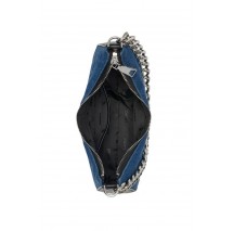 DKNY  JENNA CROSS BODY HANDBAG R52EVI10 ΤΣΑΝΤΑ ΓΥΝΑΙΚΕΙΑ BLUΕ DENIM